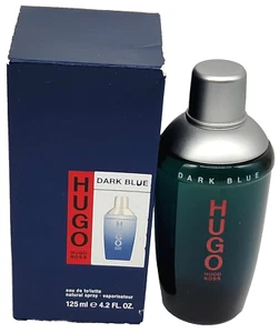 Hugo Dark Blue For Men By Hugo Boss Eau de Toilette Spray 4.2 fl oz - Picture 1 of 9