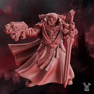 Ala Carmesí Gran Curador Mathias - DakkaDakka - Blood Angel Proxy - Imagen 1 de 3
