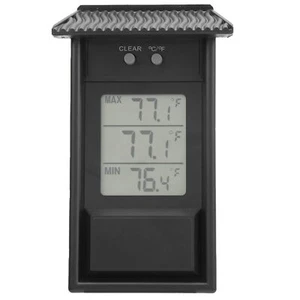 Wasserdichtes digitales Thermometer, wetterfeste Temperaturanzeige für - Bild 1 von 9