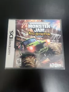 Monster Jam: Path of Destruction (Nintendo DS, 2010) Factory Sealed!!! New!!! - Picture 1 of 2