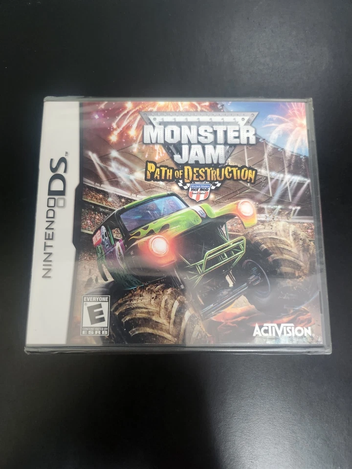 Monster Jam: Path of Destruction (Nintendo DS, 2010) Factory Sealed!!! New!!! - Image 1 of 2