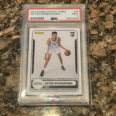 2023-24 Panini Sticker & Card Collection - #96 Victor Wembanyama (RC) - Image 1 of 2