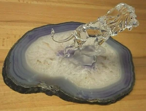 Swarovski Dekofigur Löwe auf Fels - Bild 1 von 5