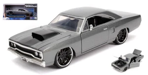 MODELLINO AUTO STATICO JADA TOYS DOM'S PLYMOUTH ROAD RUNNER FAST FURIOUS 1/24 - Foto 1 di 5