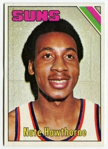 1975-76 Topps #57 Nate Hawthorne Phoenix Suns - Picture 1 of 2