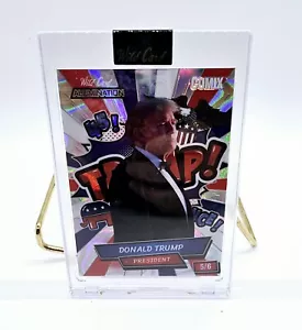 Donald Trump Wild Card Comix Tarjeta Coleccionable ACBLT-DT5 #5/6 2016 Inauguración Tux - Imagen 1 de 4