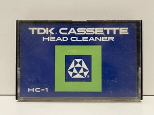 TDK Head Cleaner HC-1 For Cassette Recorder Made In Japan Vintage (t10) Dry Type - Picture 1 of 6
