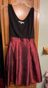 New (Red/black) Bailey Blue Dress Size L Holiday Cocktail Formal Holiday Wedding - Picture 1 of 5