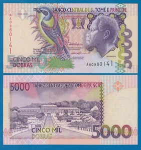 SAINT THOMAS AND PRINCE 5000 P 65 b 1996 UNC (St. Thomas &) - Picture 1 of 1
