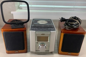 Works - Eject Issue JVC FS-2000GD Ultra Compact Stereo System Speakers CD Player - Picture 1 of 15