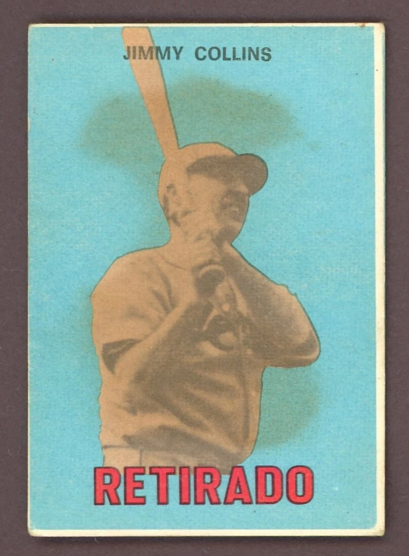 1967 Topps Venezuelan Retirado #155 Jimmy Collins Venezuela SPANISH BACK