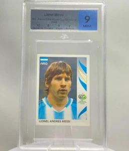 Lionel Messi (Rookie) Argentina Panini World Cup Germany 2006 (MTG 9) - Zdjęcie 1 z 4
