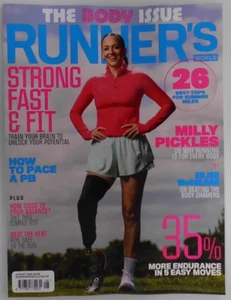 Runner's World magazine August 2025 The Body Issue: Milly Pickles + Pace a PB - Picture 1 of 1