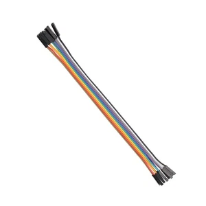 10 Stueck 20CM weiblich zu weiblich 1 Pin Stecker Jumperkabel Schaltdraht M4138 - Afbeelding 1 van 7