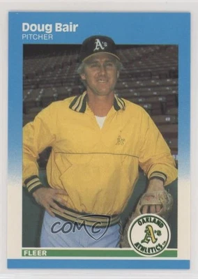 1987 Fleer Factory Set Glossy Doug Bair #386 - Image 1 of 2