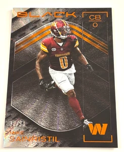 Tarjeta Paralela Mike Sainristil 2025 Panini Citrino Negro/30!!! - Imagen 1 de 1