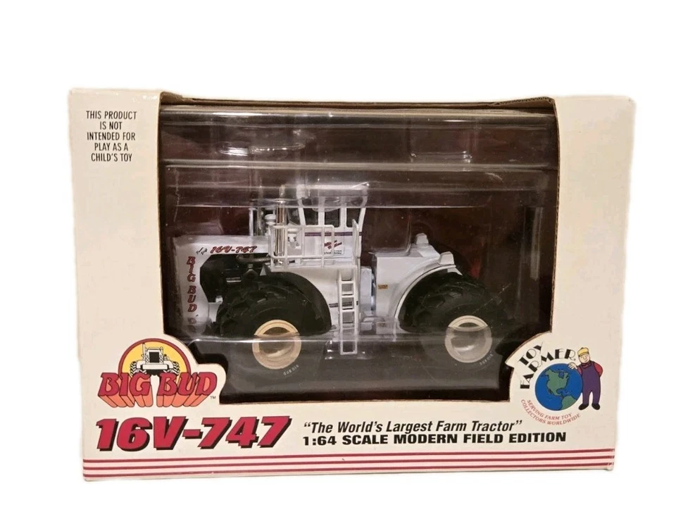 Big Bud 16V-747 Tractor Modern Field Edition ERTL Toy Farmer 1/64 Scale  - Image 1 of 4