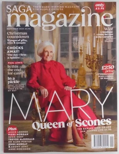 Saga magazine Nov 2025 Mary Berry Queen of Scones at 90 +Annie Lennox Susie Dent - Picture 1 of 1