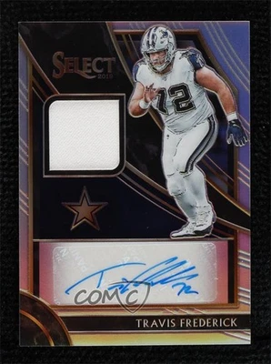 2019 Panini Select Signature Memorabilia /99 Travis Frederick #MP-TF Auto - Image 1 of 2