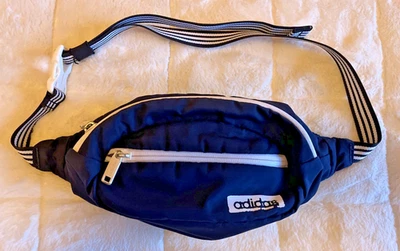 Adidas Core Waist Pack Legend Tinta Azul/Blanco/Negro Bolso Mujer Riñonera Talla 1 Foto 1 de 4