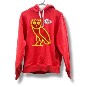 OVO October's Very Own Kansas City Chiefs Hoodie Unisex Größe Small Red Drake - Bild 1 von 10