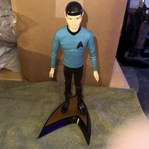 Vintage 1991 Mr. Spock Star Trek Figur mit Aufsteller, Top Zustand! - Bild 1 von 6