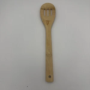 46. Pampered Chef Wooden Spoon For Cooking Kitchen Tool 12” - Picture 1 of 2