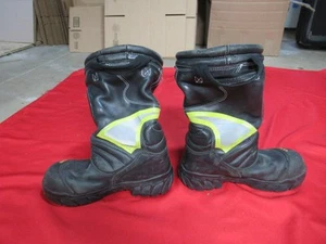 mfg 2018 Globe SUPREME SIZE 8 M 14" Pull-on Structural FIREFIGHTER Boots USA - Picture 1 of 11