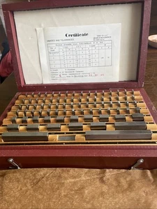 Gage block set 81 Pcs From .050-4.000 - Picture 1 of 24