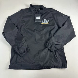 NWT STORMTECH Performance Jacket Men Large Black Super Bowl Liv Windbreaker - Picture 1 of 8
