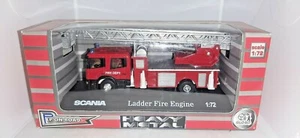 SCANIA AUTOSCALA POMPIERI LADDER FIRE ENGINE SCALA 1:72 - Foto 1 di 1