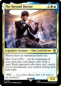 Magic The Gathering The Second Doctor 156 lámina rara Doctor Who - Imagen 1 de 1