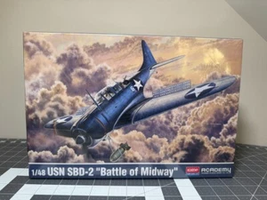 1/48 Academy USN SBD-2 "Battle of Midway" #12335 - Picture 1 of 16