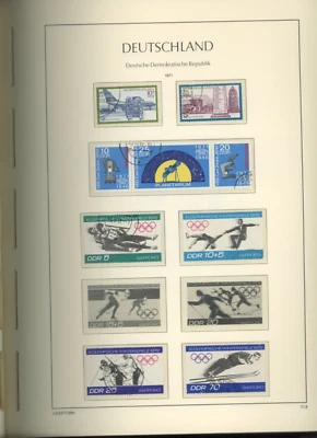 Germany  LIGHTHOUSE 2 Post 3 Stamp Binders various Conditions 290 stamps (bb7 - Image 1 of 4