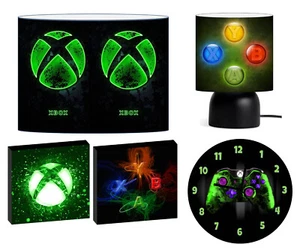 XBOX Neon Gaming DECKENSCHIRM, TOUCHLAMPE, WANDKUNST, UHR oder BÜNDEL - Bild 1 von 10