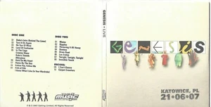 GENESIS Official Release 2CD set Live In Poland Katowice Slaski 6/21/07 MINT OOP - Picture 1 of 3