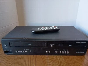 Magnavox DV220MW9 w/ Remote 4 Head VCR DVD Combo Player Working Tested Clean - Picture 1 of 15
