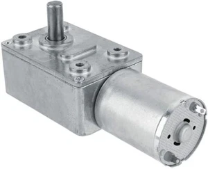 V-TEC 12V 6mm Antriebwelle DC Motor Gleichstrom Schneckengetriebemotor 10 RPM - Bild 1 von 5