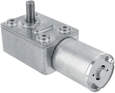 V-TEC 12V 6mm Antriebwelle DC Motor Gleichstrom Schneckengetriebemotor 10 RPM - Bild 1 von 4