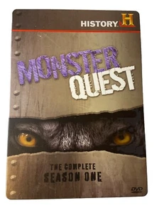 Monster Quest Complete Season One Dvd History Channel Steel Book Case Tv Series - Picture 1 of 16