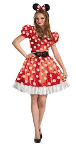 Red Minnie Classic Adult Costume - Disguise - Picture 1 of 1