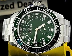 NEW Invicta Pro Diver Men's Watch Green Dial - 44mm, Steel 47126 USA - Picture 1 of 10