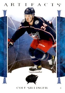 2022-23 Upper Deck Artifacts Hockey #95 Cole Sillinger Columbus Blue Jackets - Picture 1 of 2