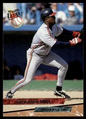1993 Ultra #540 Glenallen Hill Cleveland Indians - Image 1 of 2