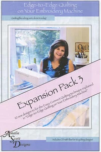 Edge To Edge Quilting On Your Embroidery Machine Expansion Pack 3 - Picture 1 of 1