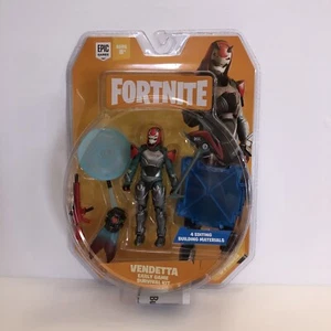 Fortnite Vendeta Early Game Survival Kit 4" Collectible Action Figure 9 Pieces - Picture 1 of 3