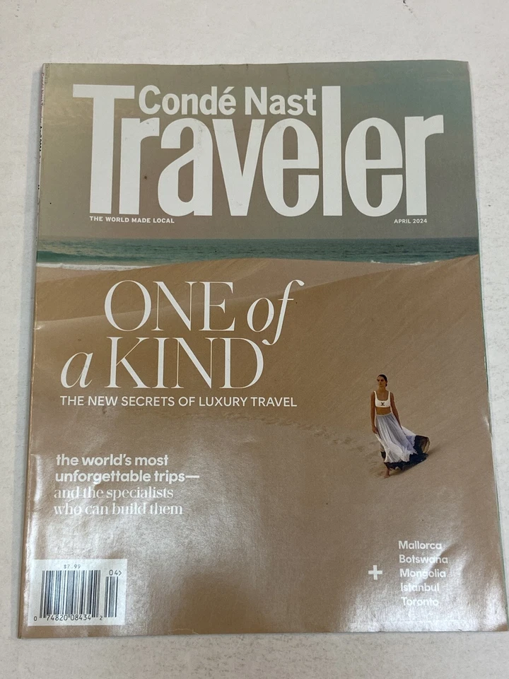 Conde Nast Traveler Magazine Apr 2024 Secrets of Luxury Travel Mallorca Istanbul - Image 1 of 1
