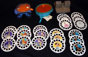 Vintage View Master & Sawyer GAF Viewers Lot 28 Rollen Cartoon Barbie Thornberrys - Bild 1 von 16