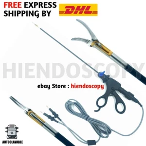 Laparoscopic Surgical Bipolar Maryland Graspers Forceps Laparoscopy 5mmx330mm - Picture 1 of 7