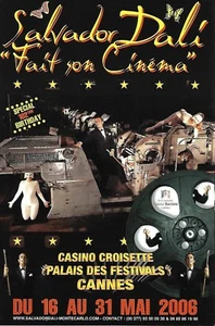 DALI*FESTIVAL*CINE*CANNES*2006*VINTAGE*ARTE*RARO*FOTO*ORIGINAL* - Bild 1 von 1